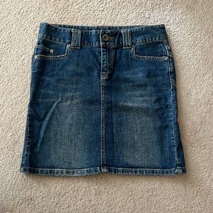 American Eagle denim jean skirt